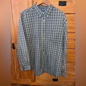 Mens long sleeve Button Front